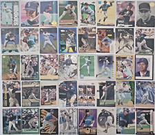 LOT OF (63)  ASST ALEX RODRIGUEZ FOXES/MARINERS/RANGERS MLB CARDS-RC'S AND MORE!