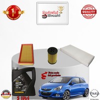 Inspektionskit Filter + ÖL opel Corsa D 1.6 16V 110KW 150CV Von 2007->