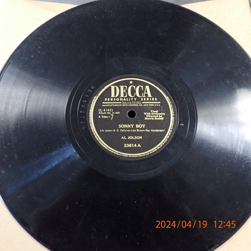 AL JOLSON IN SONGS HE MADE FAMOUS 78 RPM RECORDS LOT OF 4 Decca Album#A-469 - Picture 12 of 12
