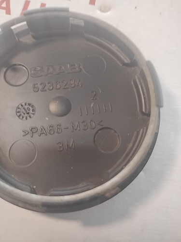 Saab OEM 1999-2005 9-3 9-5 2.5" Blue Plastic Center Cap Dust Hub Cover 5236294 - Picture 2 of 2