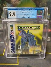 WOW CGC 9.4 A++ Godzilla The Series gameboy color Rare Sealed Video Game TOP POP