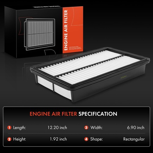 1x Engine Air Filter for Mazda CX-7 ER 6 GG GY 2002-2014 2.3L 2.5L L3-VDT L5-VE - Picture 2 of 8