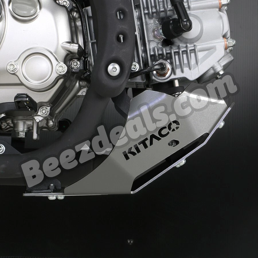 Placa de deslizamiento Kitaco debajo del protector del motor negro Honda Monkey 125 JB03 JB05 2022 2025 Foto 2 de 4