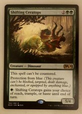 1x Shifting Ceratops Core Set 2020 M20 MTG Magic The Gathering NM 