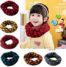 Elephant Boy Girl Kid Child Scarf Neckerchief Round O Ring 6 month - 10 YRS