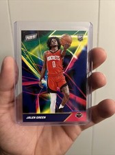 2021 Panini Jalen Green Rookie NEON GALAXY 74/99 Player of the Day - Rare