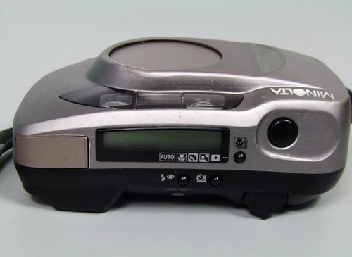 Minolta Riva Zoom 115EX Film Camera Silver Parts Only - Picture 6 of 8