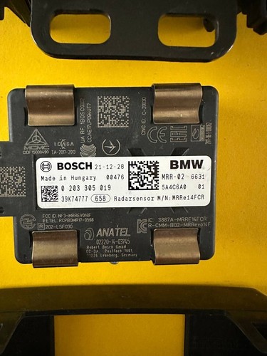 OEM BMW X3 G01 X4 G02 X5 G05 X6 G06 X7 G07 ACC FRONT RADAR SENSOR 66315A4C6A0 - Picture 6 of 6