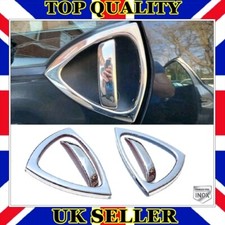 Chrome Door Handle Cover SET 2 door S.STEEL For Smart W450 Fortwo 1998 to 2007