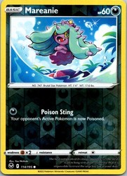 Mareanie 114/195 Silver Tempest Reverse Holo Common