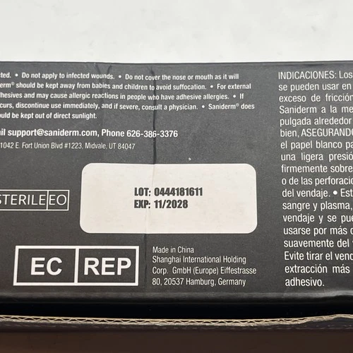 Saniderm Original Tattoo Aftercare Bandage – Personal Roll 10.2” x 2 yd – New image 6