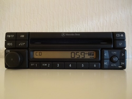 Mercedes MF2297 CD Autoradio Radio W124 W201 Alpine Youngtimer Ein/Aus defekt - Bild 3 von 14