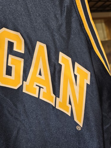 Chris Webber Michigan Jersey Starter Size 48 L 1990s Vintage Michigan Wolverines - Picture 7 of 16