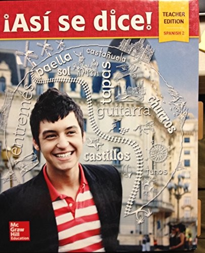 Asi Se Dice Spanish Level 2 - Teacher Wraparound Edition - Imagen 1 de 1