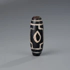 Tibetan Phum Dzi Eye Bead with Rare Pattern