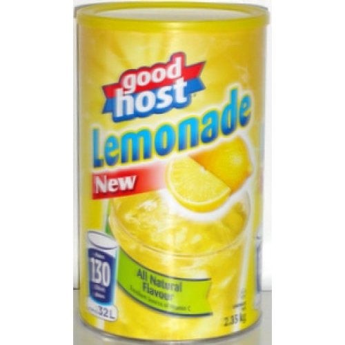 Good Host Lemonade, All Natural Flavour, 2.35kg/5.2 lbs. {Imported from Canada} - Bild 2 von 3