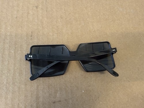Vintage Renauld Rectangular Black Sunglasses - Picture 5 of 24