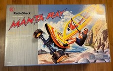 Vintage Radio Shack Manta Ray R/C Wind Surfer Sail Board New Sealed In Box