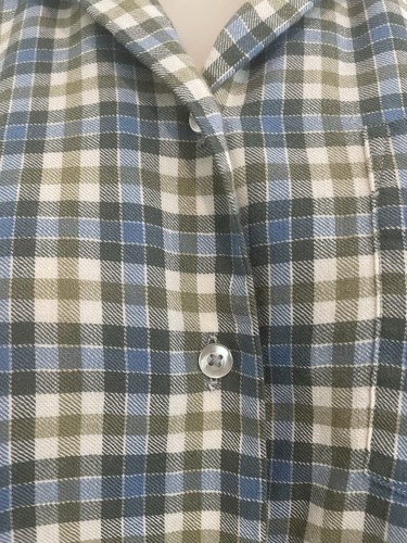 Abercrombie Fitch 1960s Viyella England Men's Shirt Sz 18 Gorpcore Dark Acedemia - Picture 3 of 8