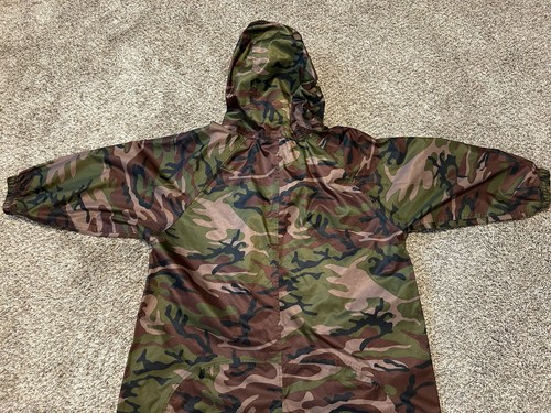 Tuffo Muddy Buddy Youth 5T Camouflage Rainsuit Waterproof Hooded *Zipper Issues* - Picture 22 of 23