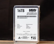 MaxDigitalData 16TB HDD 100% Health, Grade A