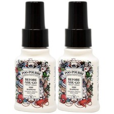 Poo-Pourri Before You Go Toilet Spray Ship Happens 1.4 Ounce Bottle, 2 Pack