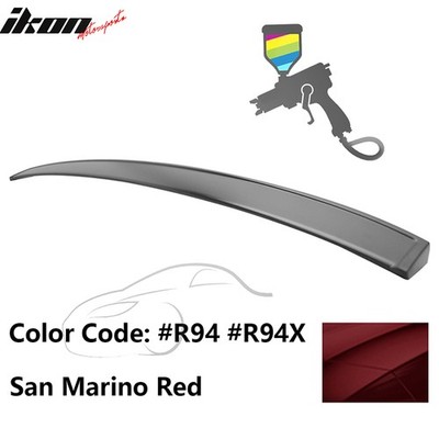 Fits 06-15 Honda Civic Sedan IKON Style Roof Spoiler Painted #R94 San Marino Red