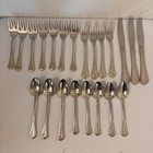 Reed & Barton Country French Serving Set Stainless Flatware 18/8 Glossy Lot 22