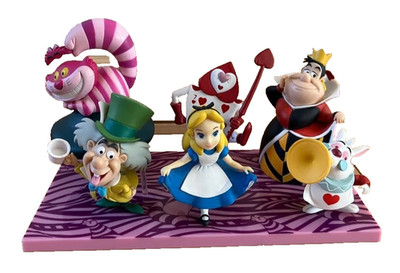 Disney World Collectible Figure WCF Alice in Wonderland Cheshire Cat Japan EX