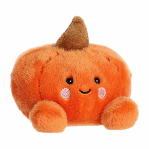 Aurora® Palm Pals™ Paisley Pumpkin™ 5 Inch Stuffed Animal Toy #1-474 Seasonal - Picture 2 of 6