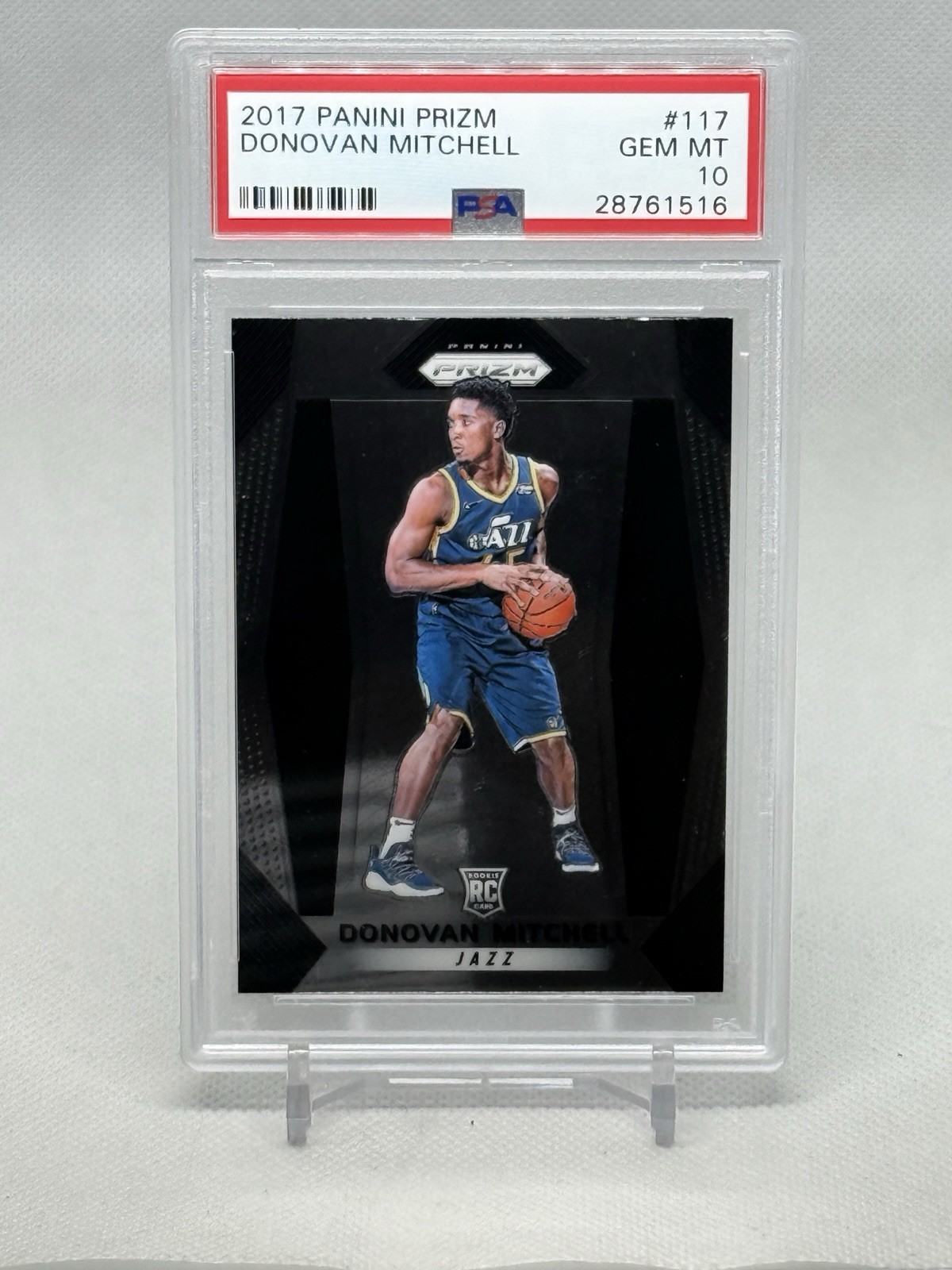 2017 Prizm Donovan Mitchell Rookie PSA 10