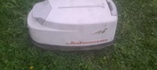 Outboard motor cowl Johnson Horse 40 horsepower Electric seahorse Vintage white