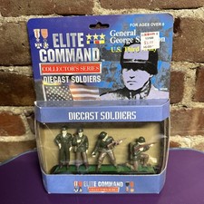 George Patton diecast toy miniature soldiers Elite Command NEW in Pkg