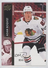 2021-22 Upper Deck Series 1 Exclusives 54/100 Adam Boqvist #38 g6x