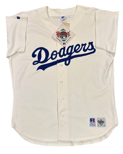 Vintage LA Dodgers Russell DiamondCollection Trikot Gr. 48 nie getragen mit Etikett
