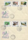 1977 HUNGARY BIRDS (2) ON SUPERB FDCs