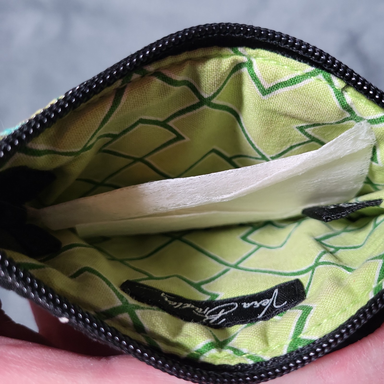 Vera Bradley Patchwork Key Chain Wallet Coin Purse - image 7