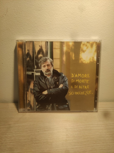 FRANCESCO GUCCINI - D'AMORE DI MORTE E DI ALTRE SCIOCCHEZZE CD TIMBRO SIAE ROSSO - Foto 1 di 4