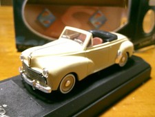 Solido 1/43 "Peugeot 203 Cabriolet" 1951 Sand Beige - 500 (Letter Pack