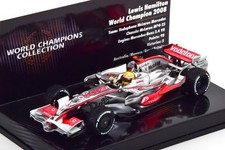 Minichamps 1/43 McLaren MP4-23 2008 World Champion Lewis Hamilton Model Car