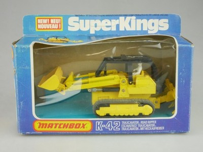 K-042B Traxcavator Road Ripper - 73011 Matchbox Superkings