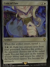 Coin of Fate Surge Foil R Commander: FINAL FANTASY 15 NM