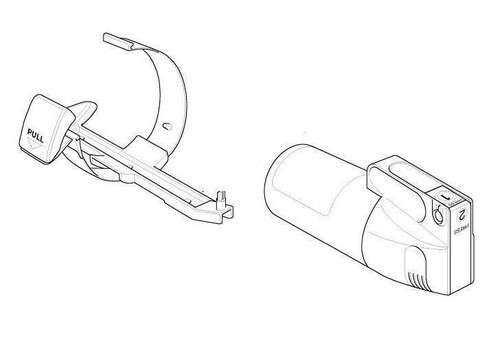 BMW Powder Fire Extinguisher Set 72600000335 Genuine - Picture 4 of 4
