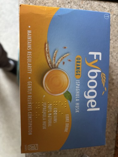 SALE SALE SALE .....Fybogel Orange Ispaghula Husk Natural Fibre Drink 30 Sachets - Picture 1 of 2