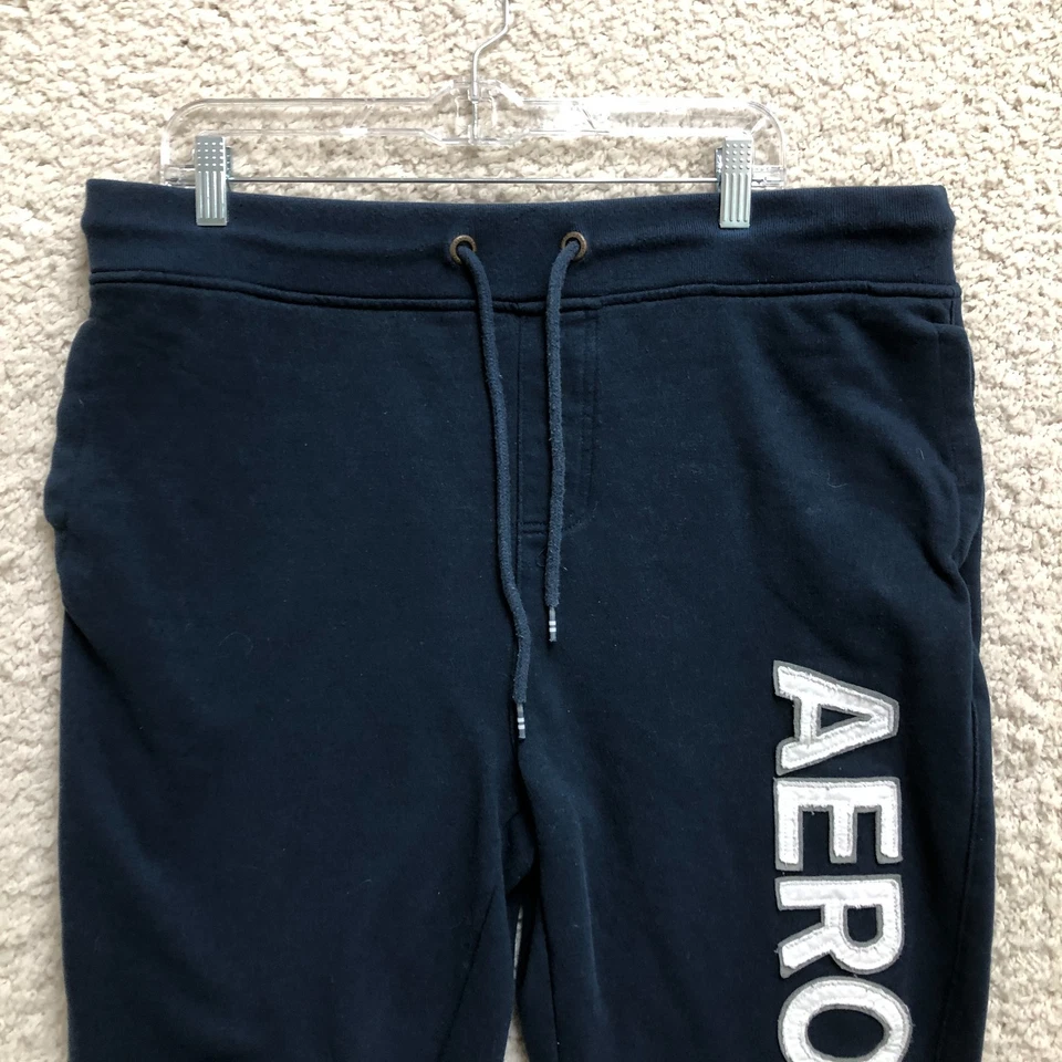 Pantalones Aero Extra Grandes Adultos Azul Pantalones de Sudadera Jogger Spellout Informales Para Mujer XL Foto 2 de 4