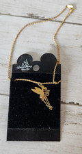 Disney Tinkerbell Tink Fashion Gold Necklace