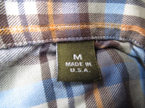 Gitman Bros Shirt Mens Medium Blue Brown Plaid Button Down Long Sleeve Made USA - Picture 4 of 11