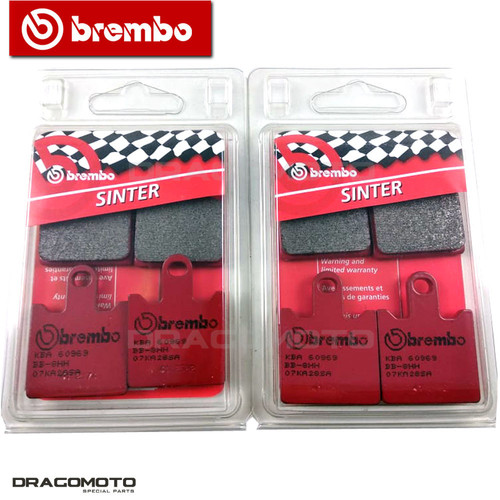 KAWASAKI GTR 1400 2012 2013 Bremsbeläge vorne SA BREMBO Gesintert 07KA28SA - Bild 1 von 4
