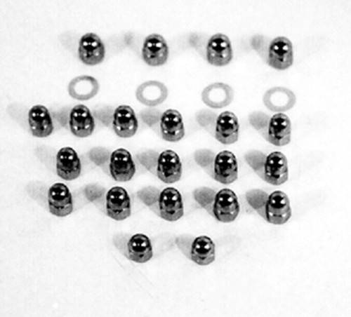 Caja basculante Colony 7137-22 herrajes tuercas de bellota para cabeza de pala Harley - Imagen 2 de 2