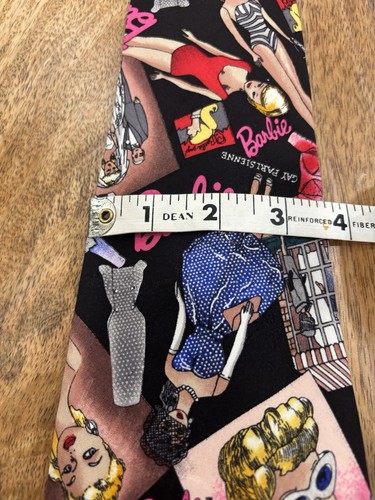 Nicole Miller Vintage 1994 Fashion Barbie Zubehör 100% Seide Krawatte - Bild 6 von 6